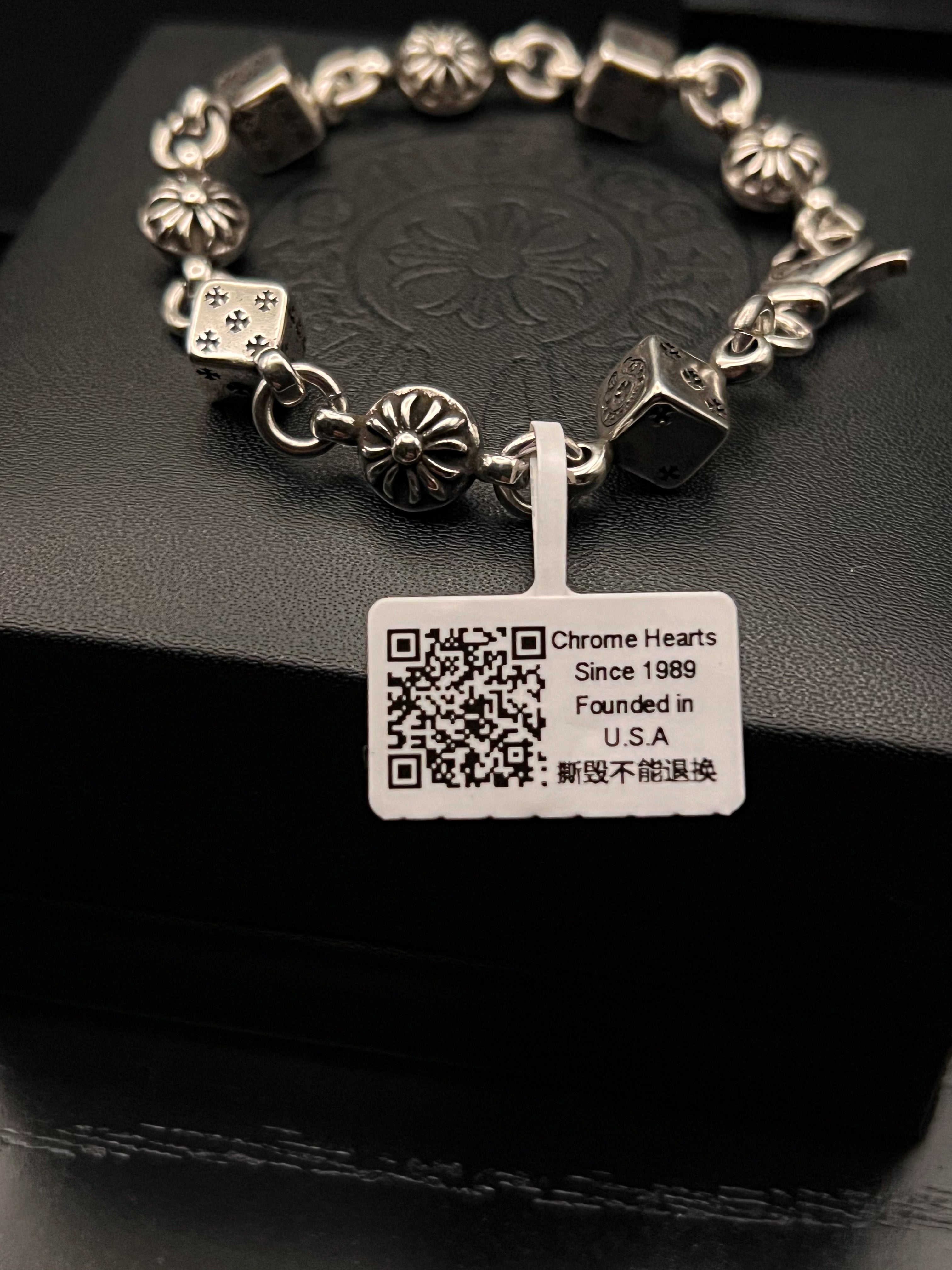 Chrome Hearts Dice bracelet